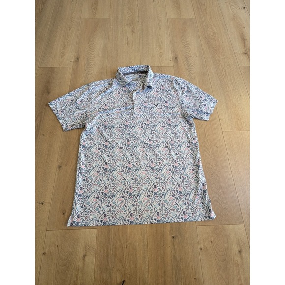 Callaway Other - New Callaway Golf Short Sleeve Essential Drink Coffee Polo Bright White Medium